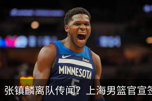 张镇麟离队传闻？上海男篮官宣签约三人，顶薪合同与未来规划